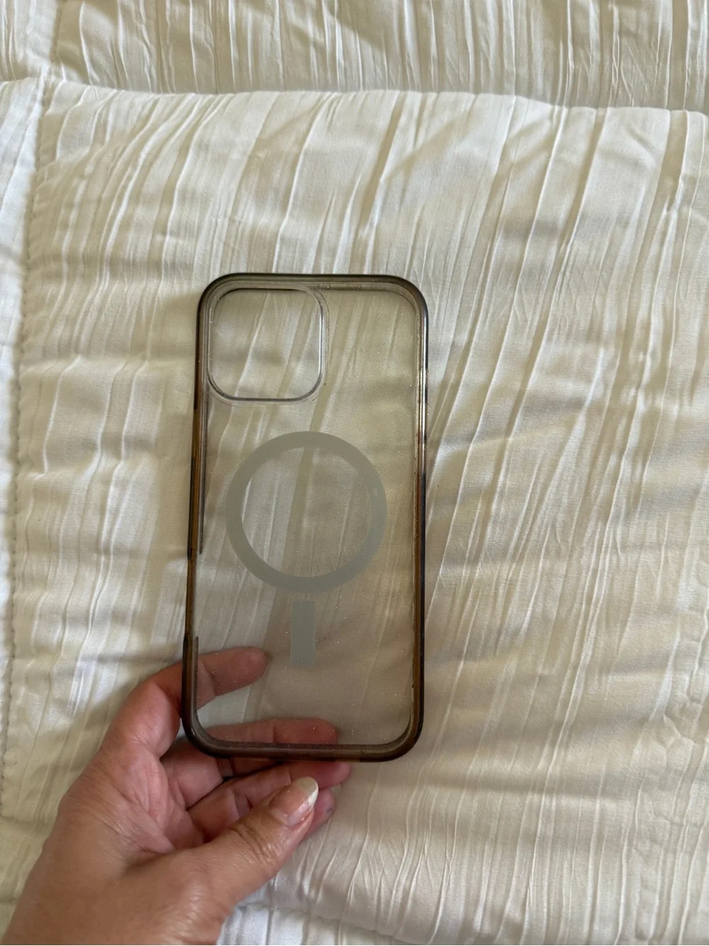 OtterBox iPhone 16 Pro Max Symmetry clear stardust case